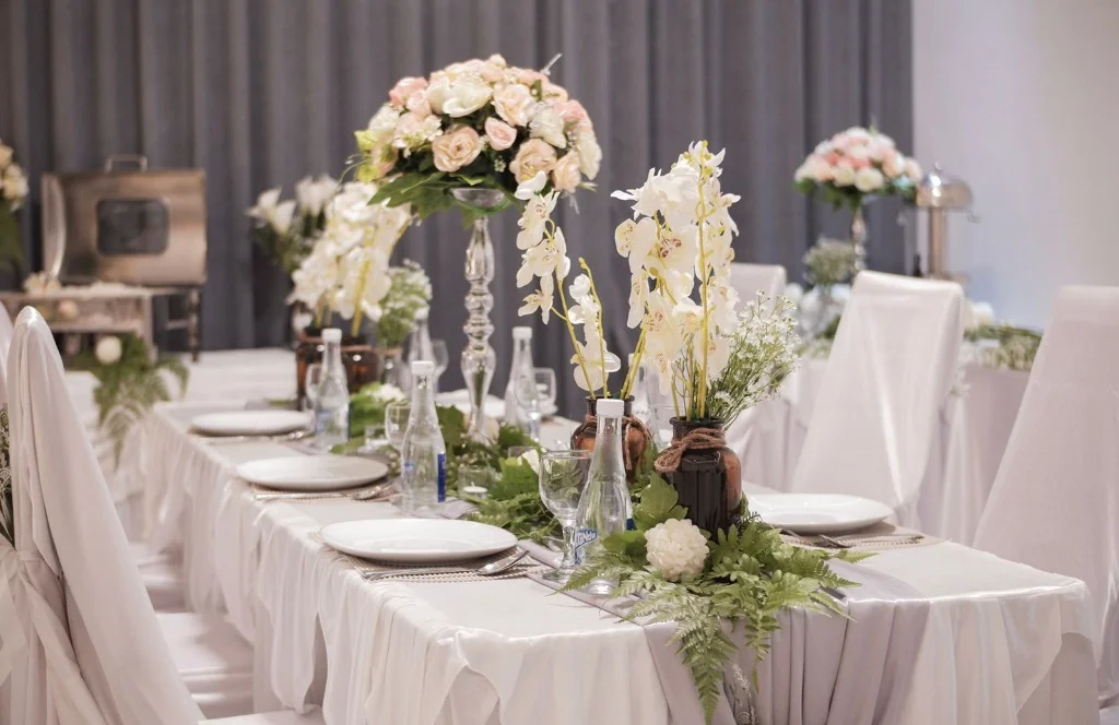 Buffet Setup Elegant